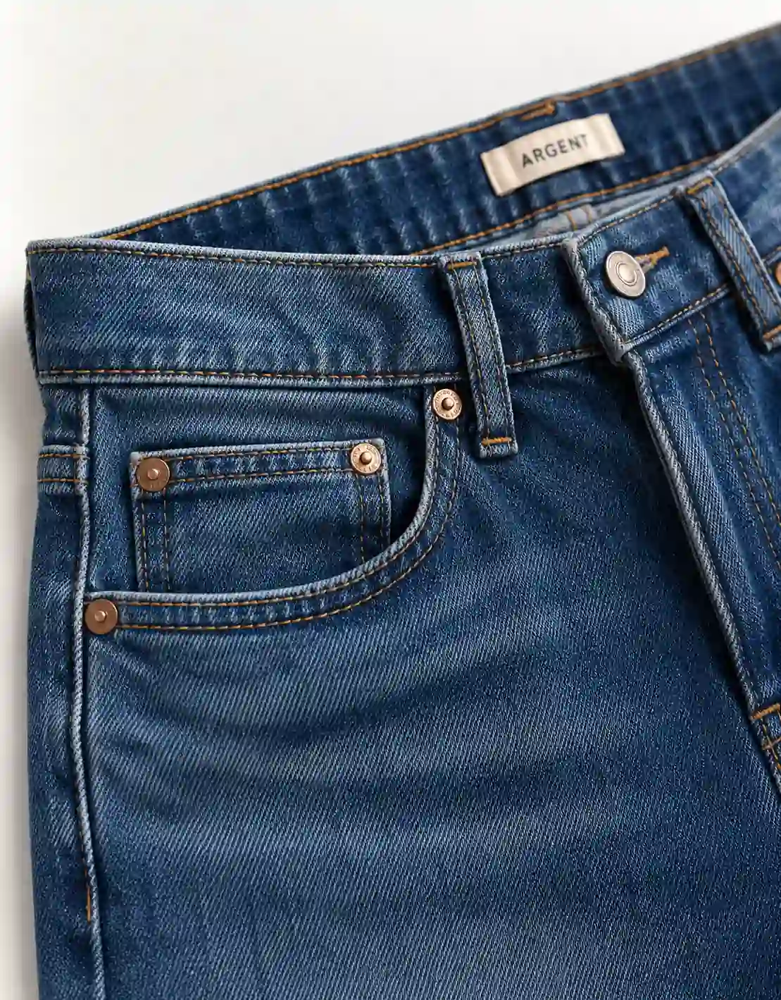 Premium denim jeans detail