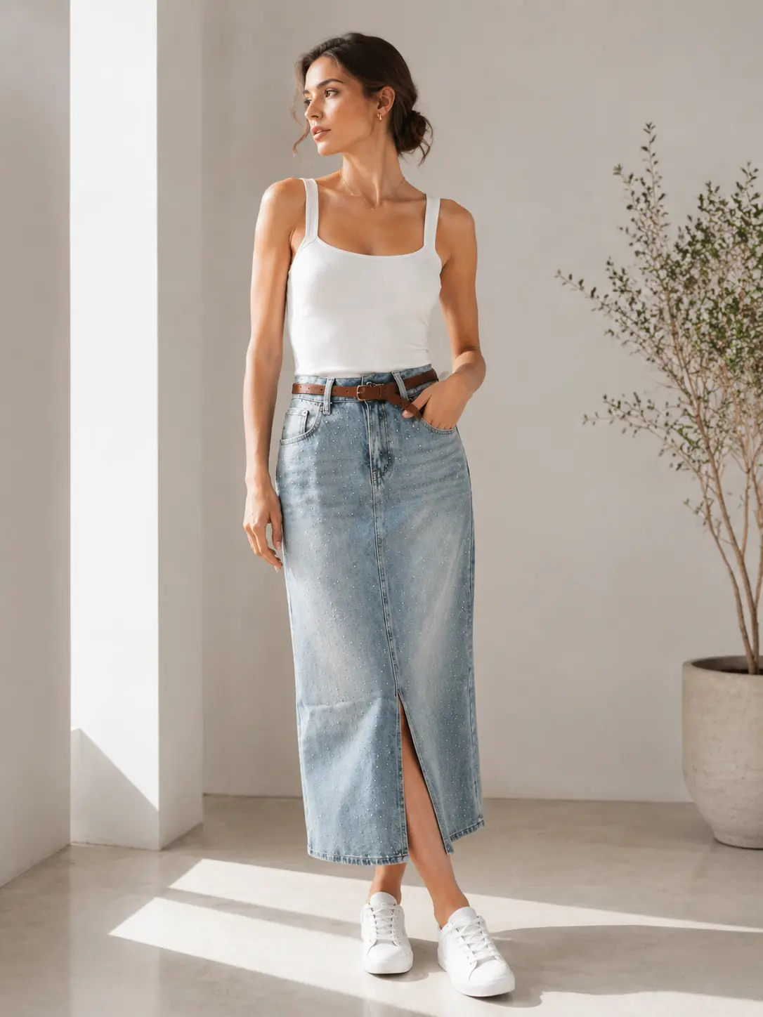 Women's High Waist Jeans