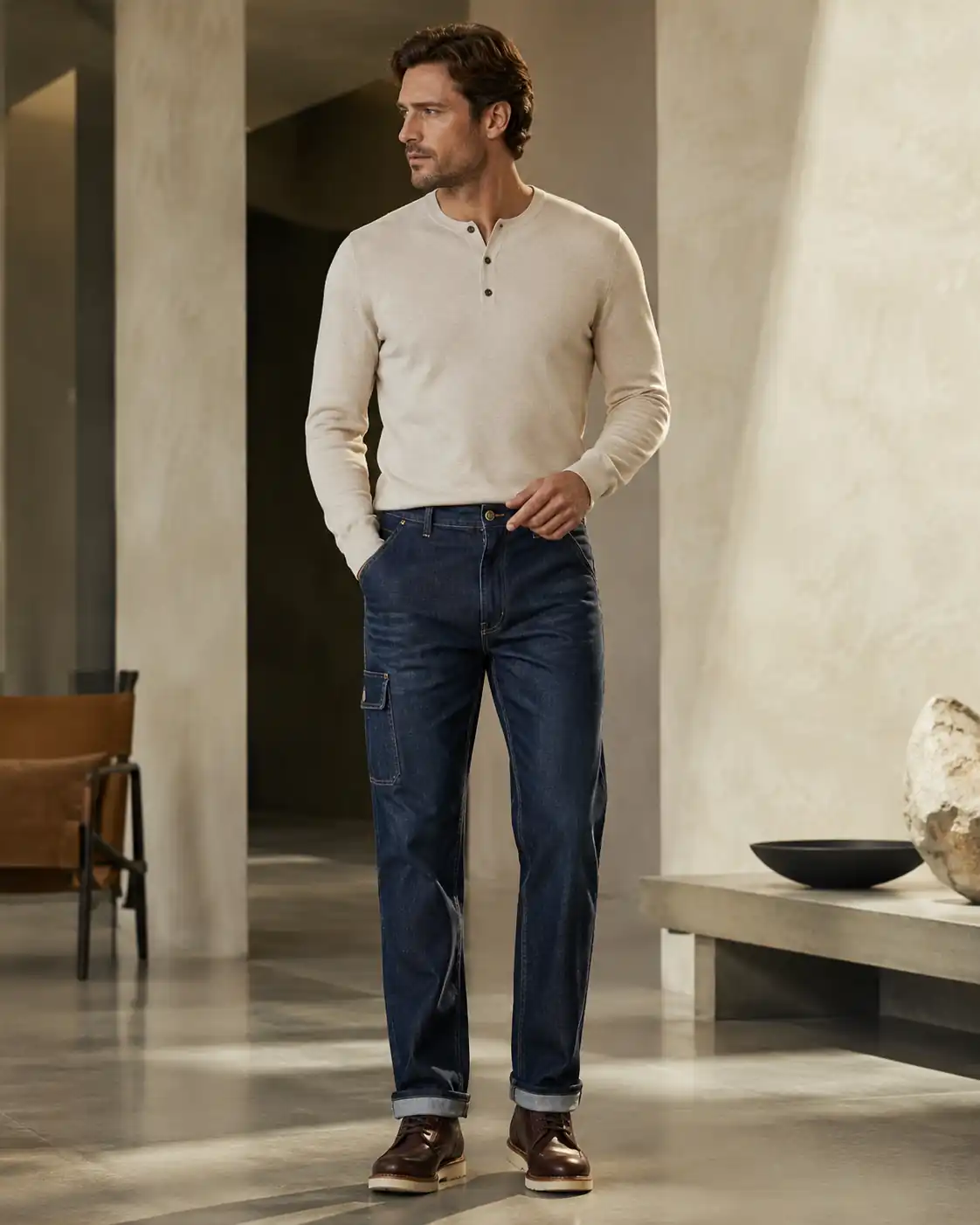 Men's carpenter denim jeans