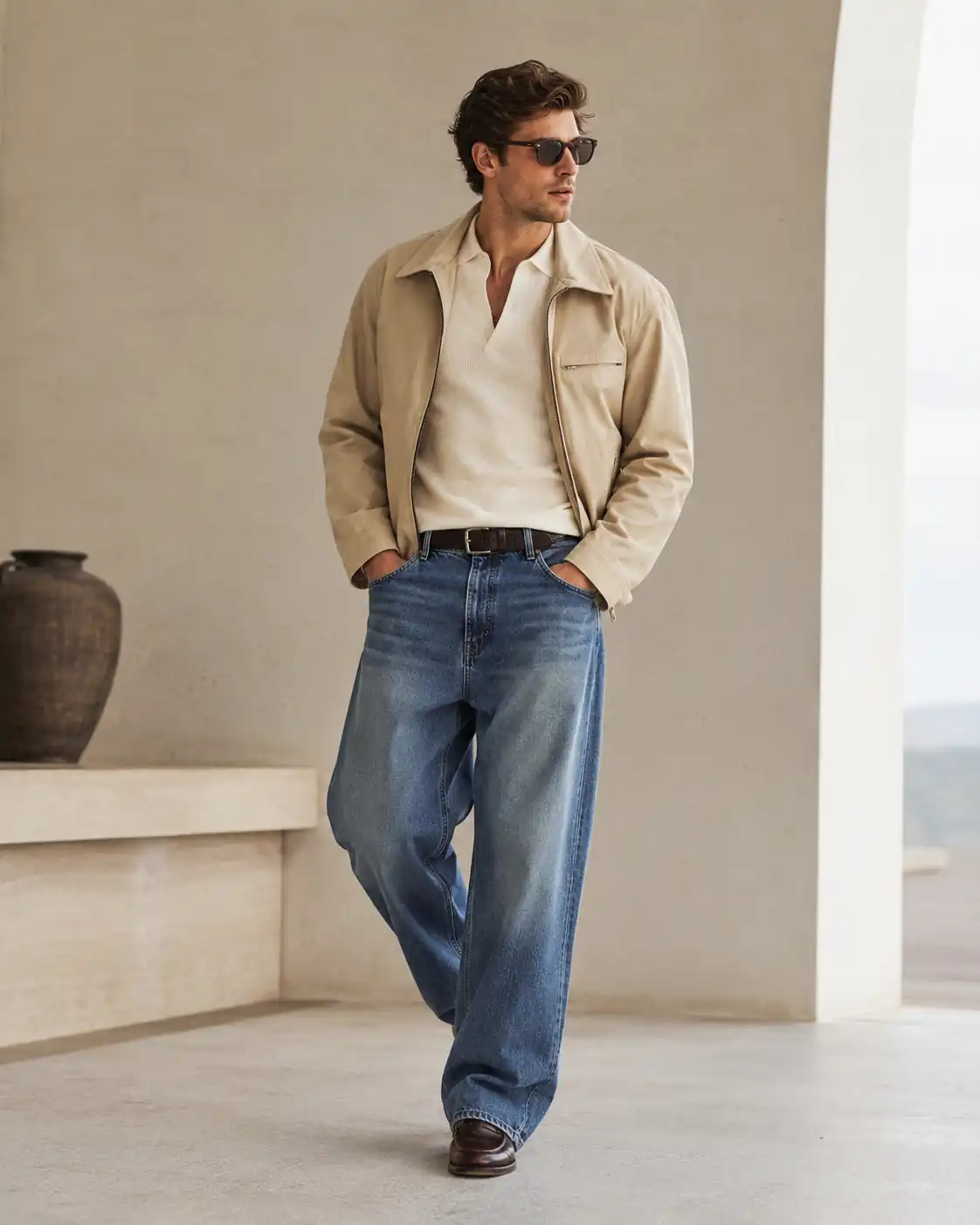 Men's relaxed fit jeans